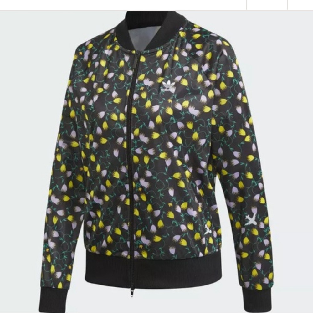 💜ALLOVER PRINT TRACK JACKET
